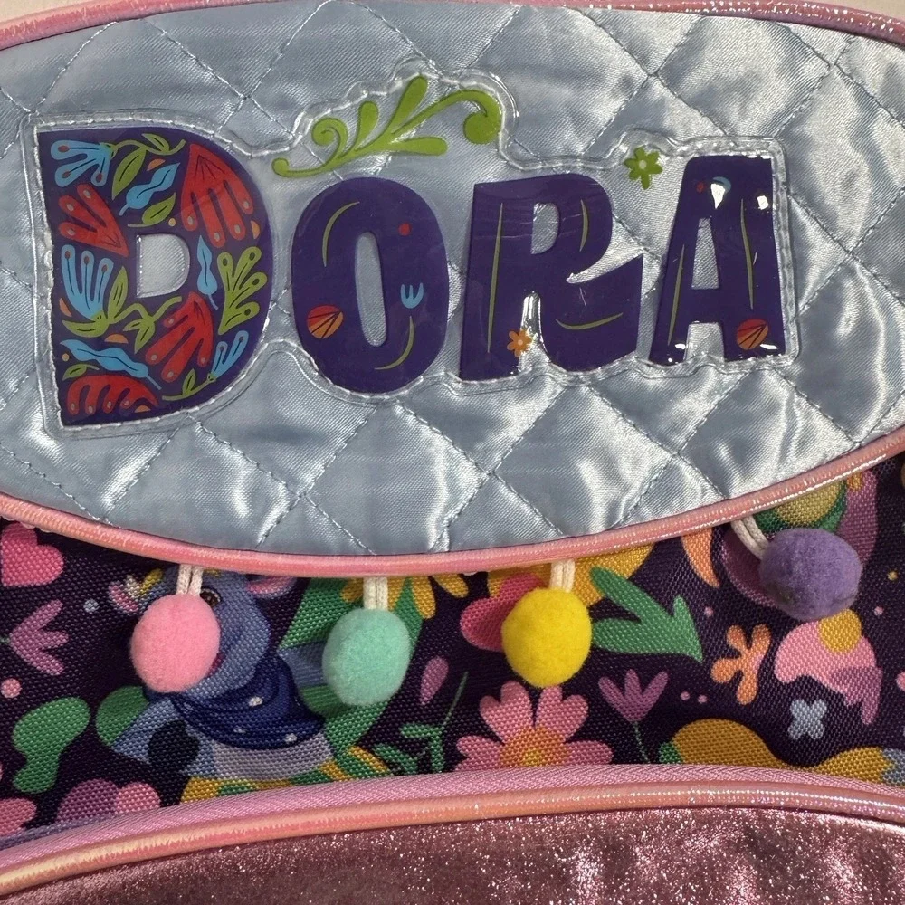 Dora Backpack Kids NWT‎ Boots Map Purple Explorer Nickelodeon 16